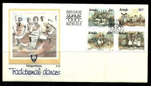 Venda - 1989 Traditional Dances FDC 2.14
