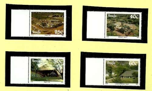 Venda - 1991 Tourist Attractions Full Set of 4 MNH