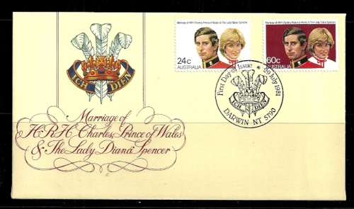 Australia - 1981 Royal Wedding FDC