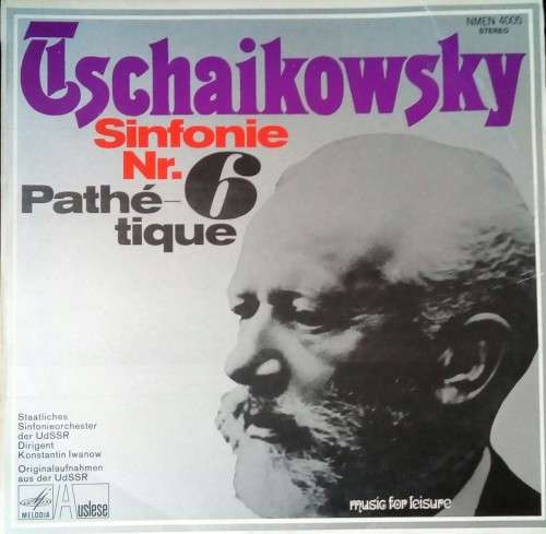 Tschaikowsky Sinfonie Nr. 6 LP Vinyl Record
