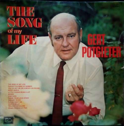 Gert Potgieter - The Song of My Life  LP Vinyl Record