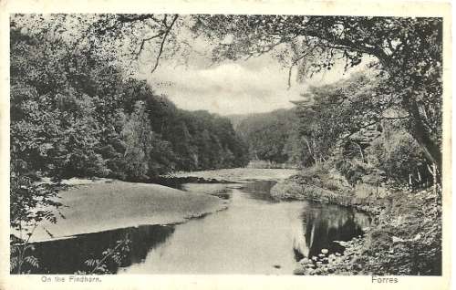 On the Findhorn, Forres, Scotland - United Kingdom Vintage Postcard