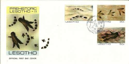 Lesotho - 1984 Prehistoric Lesotho - ll FDC