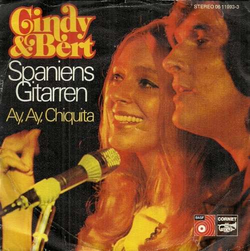 Cindy & Bert - Spaniens Gitarren 7` Single Vinyl Record