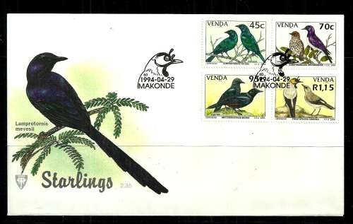Venda - 1994 Starlings FDC 2.35