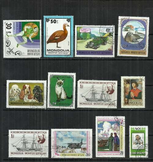 Mongolia Collection of Stamps Fine Used