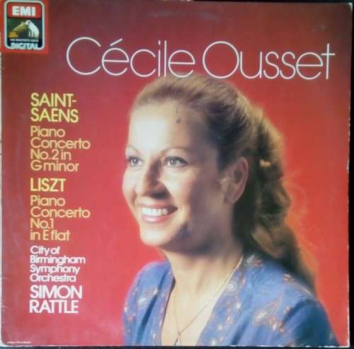 Cécile Ousset - Liszt Piano Concerto No.1 In E Flat  LP Vinyl Record