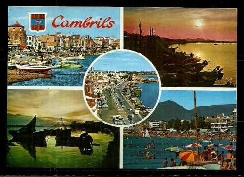 Costa Dorada, Cambrils - Spain Postcard Posted 1988 to Linden, South Africa