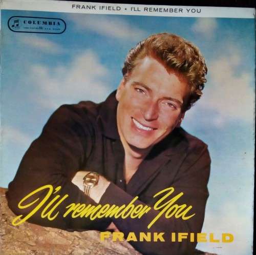 Frankie ifield - I`ll Remember You LP Vinyl Record