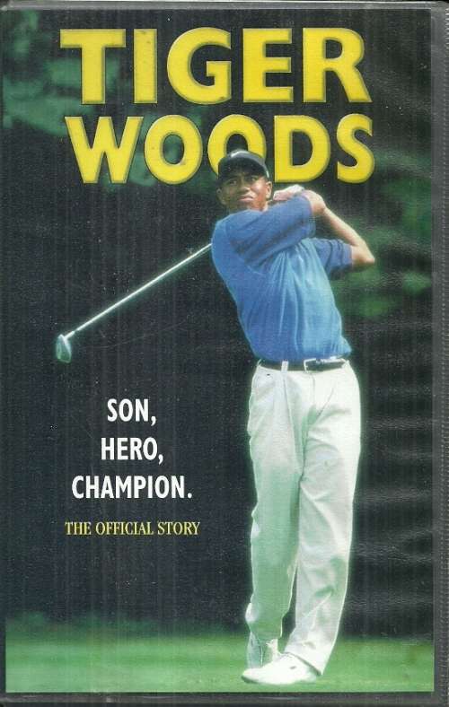 Tiger Woods : Son, Hero, Champion - The Official Story VHS Tape
