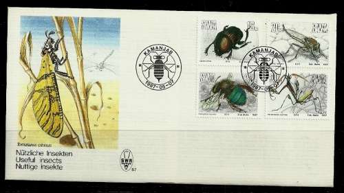 SWA - 1987 Useful Insects FDC 57
