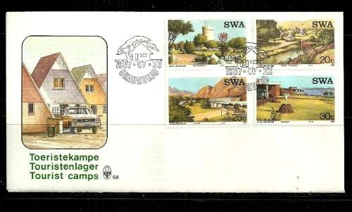 SWA - 1987 Tourist Camps FDC 58