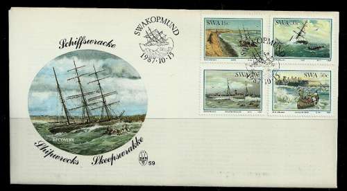 SWA - 1987 Shipwrecks FDC 59