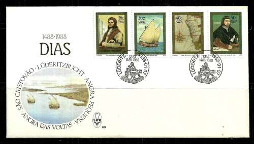 SWA - 1988 500th Anniversary of Cape of Good Hope FDC 60