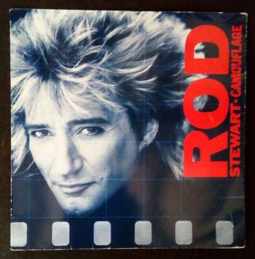 Rod Stewart - Camouflage LP Vinyl Record - Germany Pressing