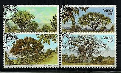 Venda - 1982 Indigenous Tress Full Set of 4 VFU