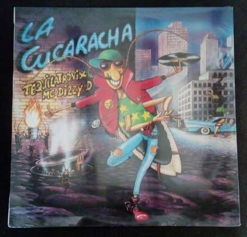 Tequilatronix & MC Dizzy D. -  La Cucaracha LP Vinyl Record ( New & Sealed )