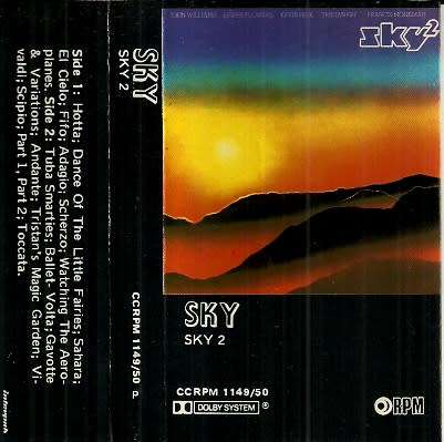 Sky - Sky 2 Cassette Tape