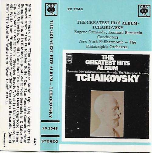 Tchaikovsky - The Greatest Hits Album Cassette Tape