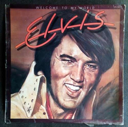 Elvis - Welcome to My World LP Vinyl Record