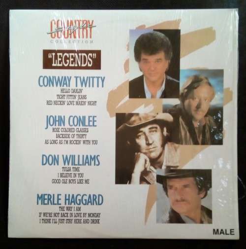 Country Style Legends LP Vinyl Record