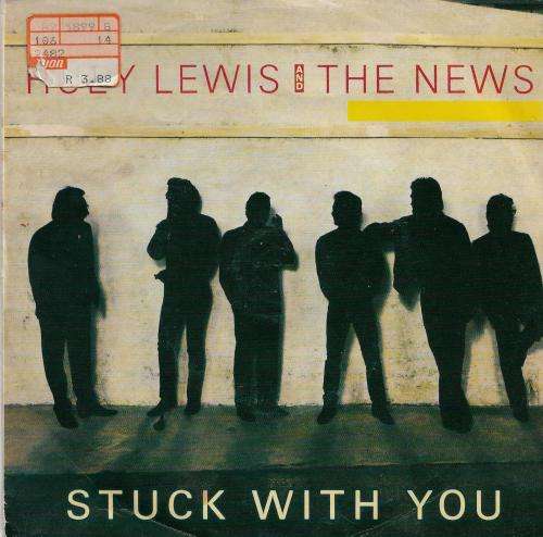 Huey Lewis & The News - Stuck With You 7` Single Record