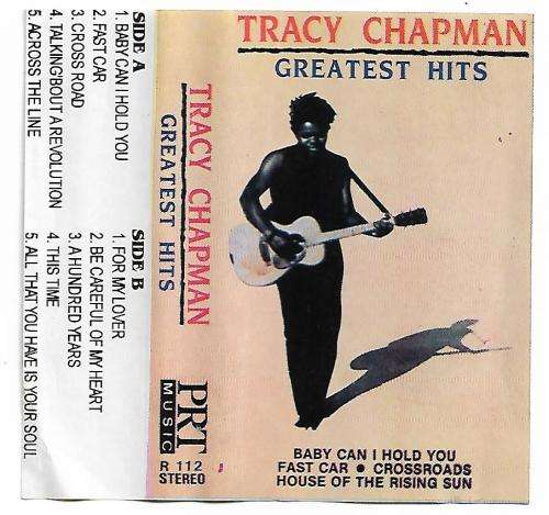 Tracy Chapman Greatest Hits Cassette Tape
