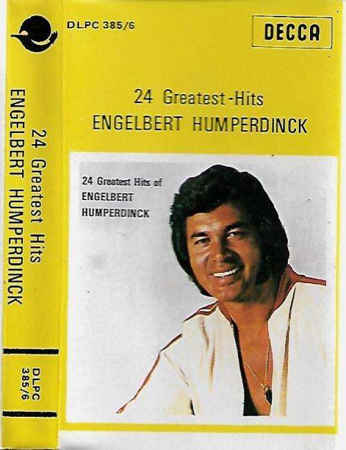 Engelbert Humperdinck 24 Greatest Hits Cassette Tape