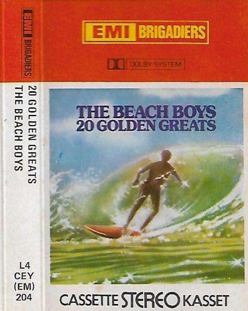 The Beach Boys 20 Golden Greats Cassette Tape