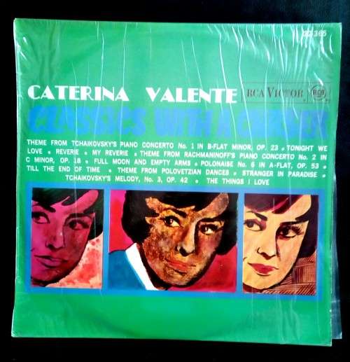 Caterina Valente - Classics With A Chaser LP Vinyl Record