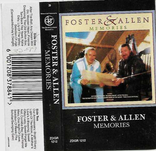 Foster & Allen - Memories Cassette Tape
