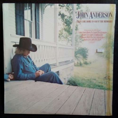 John Anderson -  I Just Came Home To Count The Memories LP Vinyl Record - USA Pressing
