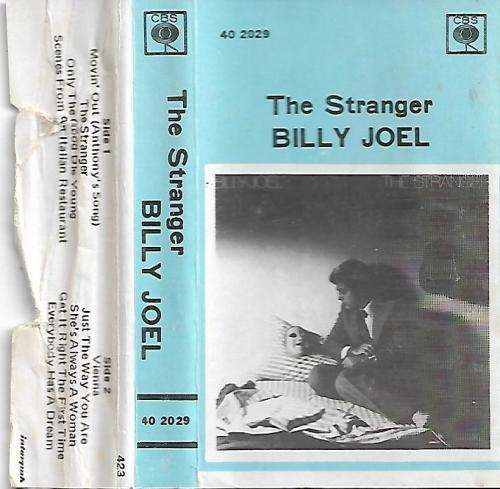 Billy Joel - The Stranger Cassette Tape
