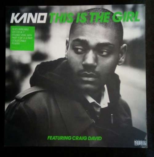 Kano - This is The Girl 12` Single Record - UK Pressing