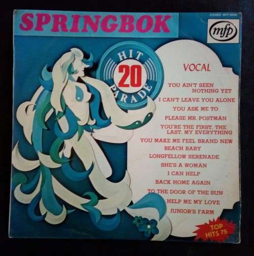 Springbok Hit Parade Vol.20 LP Vinyl Record