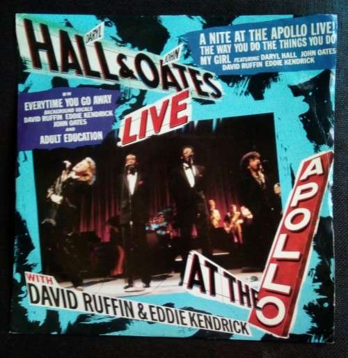 Daryl Hall & John Oates - A Note At The Apollo Live ! 12` Single Vinyl Record - UK Pressing