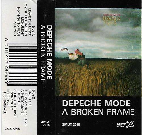 Depeche Mode - A Broken Frame Cassette Tape