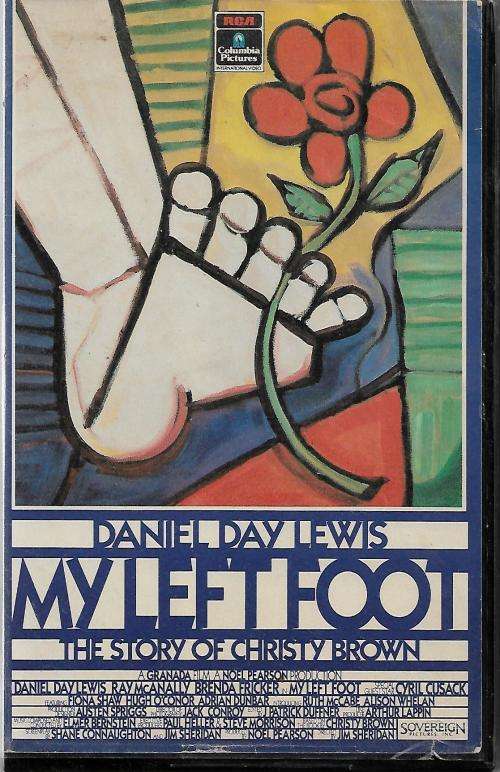 Daniel Day Lewis - My Left Foot : The Story of Christy Brown VHS Tape