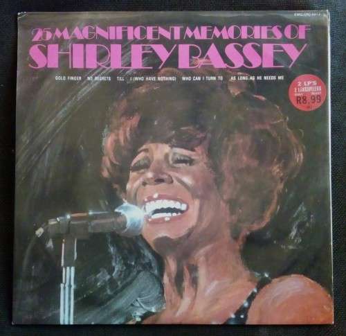25 Magnificent Memories of Shirley Bassey Double LP Vinyl Record Set