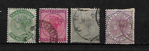 Natal  1882-1889 Stamps Used