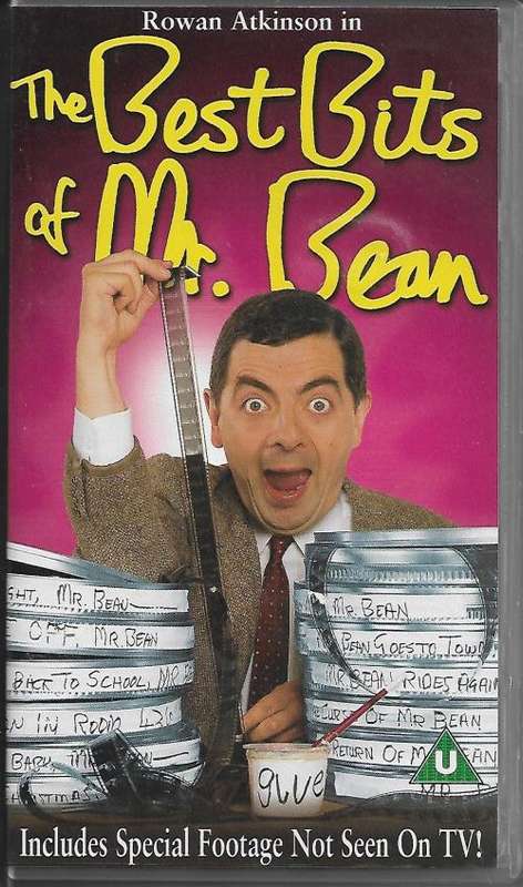 The Best Bits of Mr Bean VHS Tape