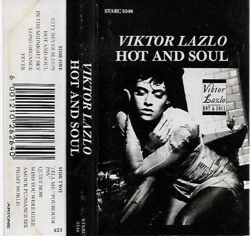 Viktor Lazlo - Hot And Soul Cassette Tape