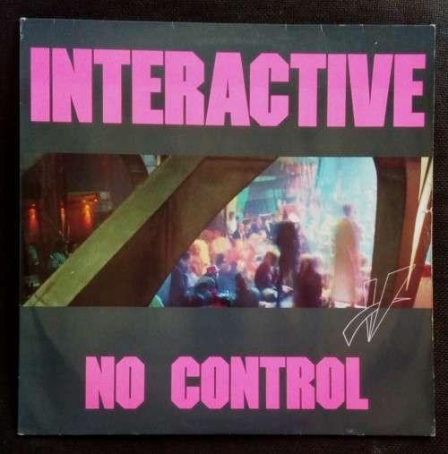 Interactive - No Control 12` Single  Vinyl Record - Germany Pressing