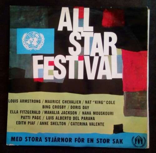 All Star Festival LP Vinyl Record - Sweden Pressing