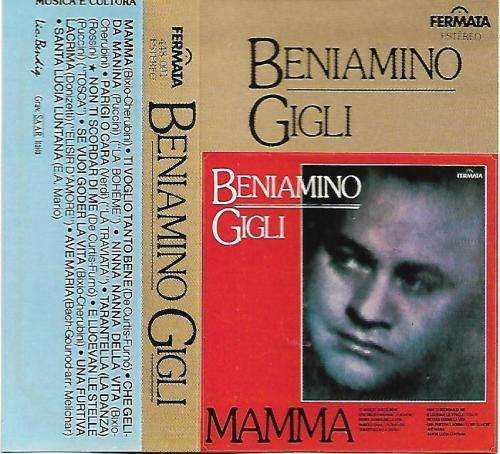 Beniamino Gigli - Mamma Cassette Tape Brazil Edition