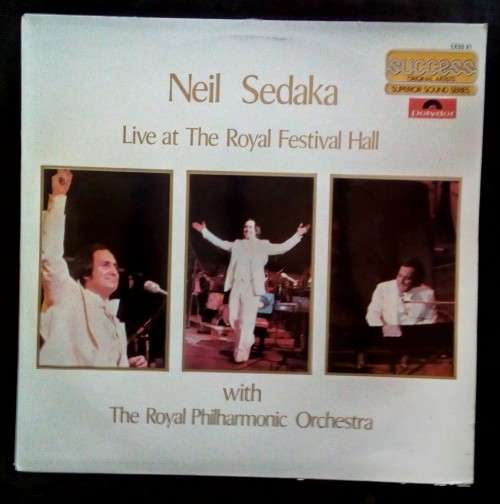 Neil Sedaka - Live at The Royal Festival Hall LP Vinyl Record