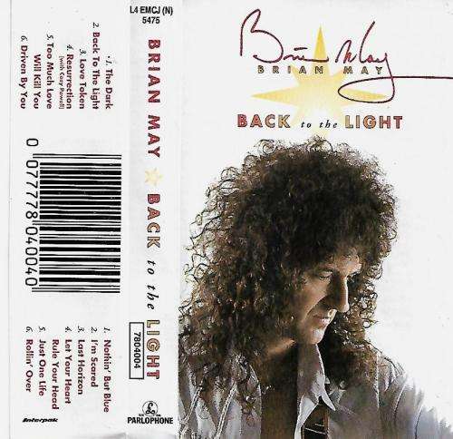 Brian May - Back To The Light Cassette Tape