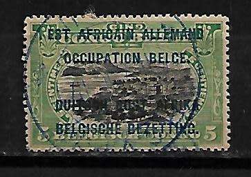 Ruanda-Urundi - 1916 5c Belge Congo Occupation Overprinted Fine Used