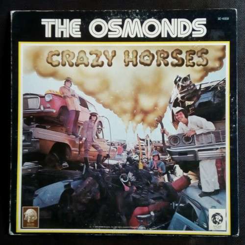 The Osmonds - Crazy Horses LP Vinyl Record - USA Pressing