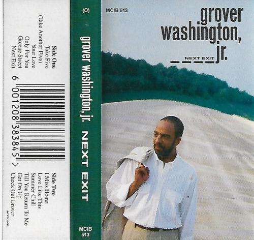 Grover Washington, Jr. - Next Exit Cassette Tape